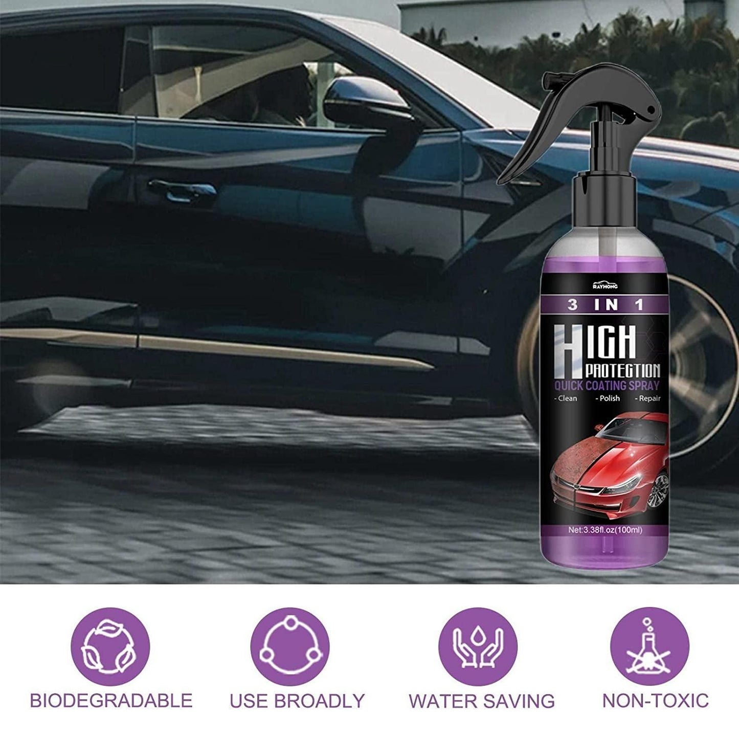 Car Coating Spray (Buy 1 Get 1 Free)