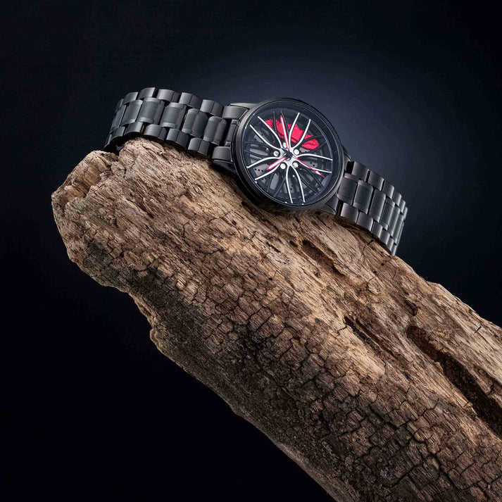 Stereoscopic Luxury Car Wheel Watch