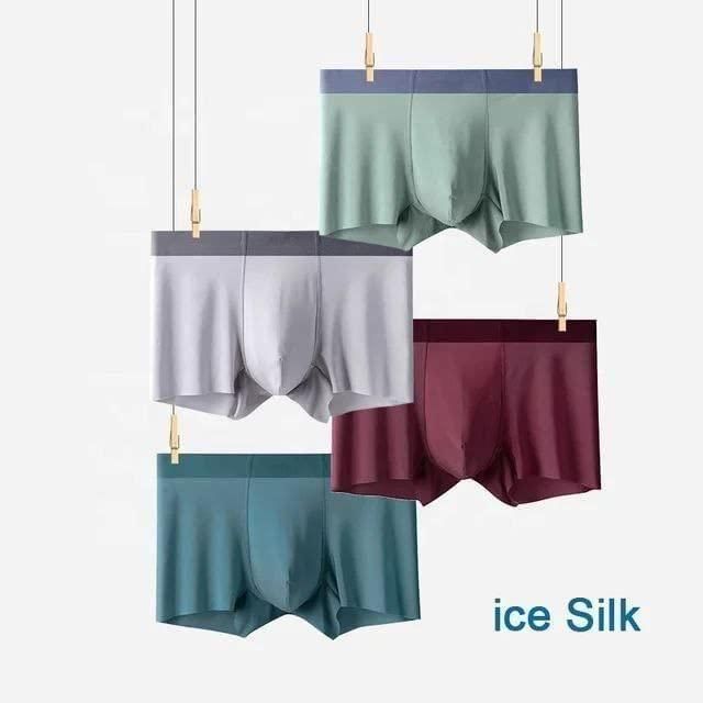 Ice Silk Boxers (Buy 1 Get 2 Free)